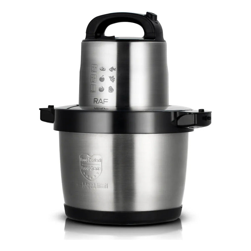 Procesador De Alimento 10 Litros Plateado 1000w Plateado