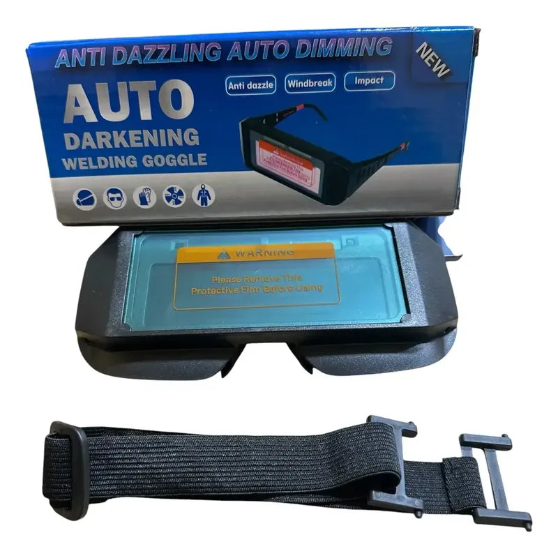 Kit Soldadura: Soldadora Inverter Arco Manual + Antiparra Fotosensible Negra