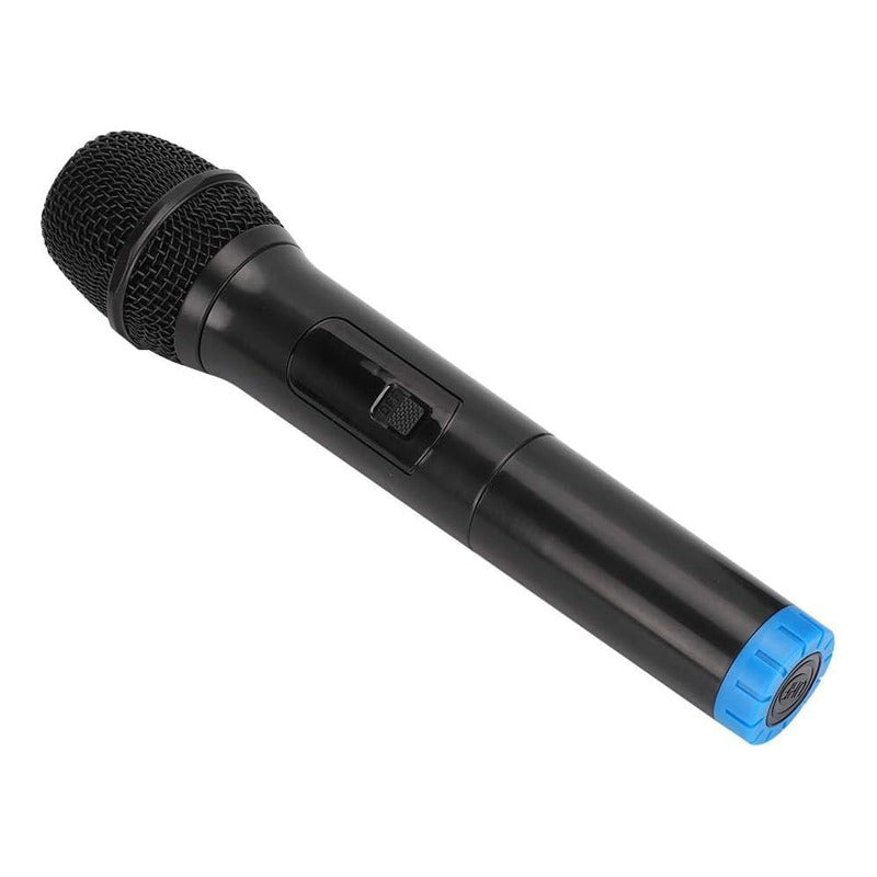 Pack X2 Microfonos Inalámbricos Karaoke Eventos Conferencias Negro