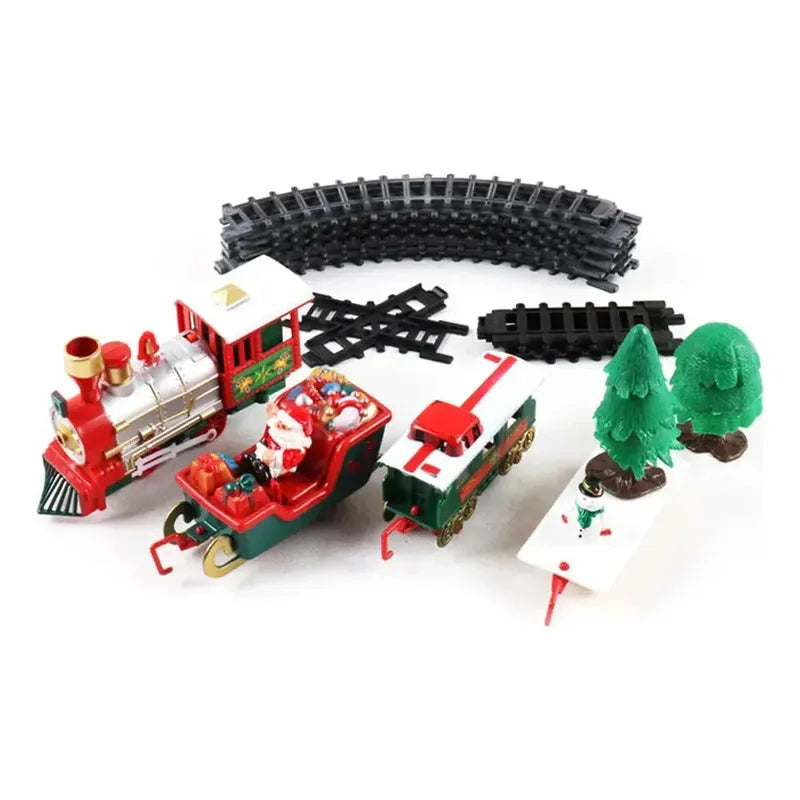 Tren Navideño Con Música Clásico Express Juguete Santa