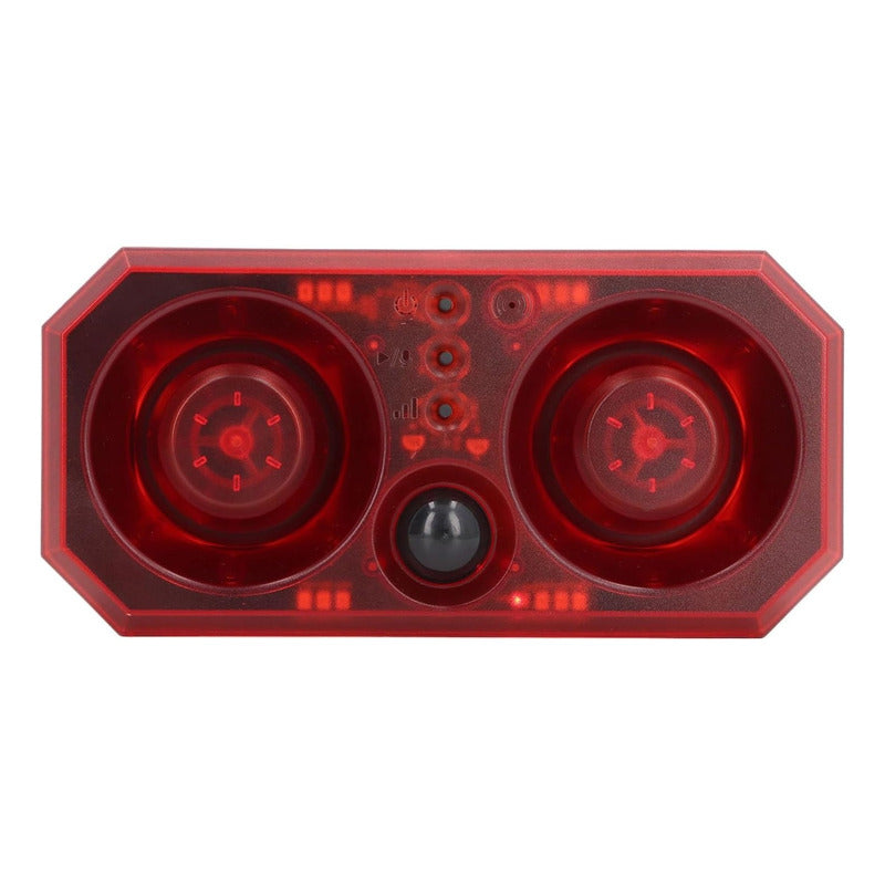 Alarma Solar Alerta Con Luz, Sonido Y Sensor De Movimiento