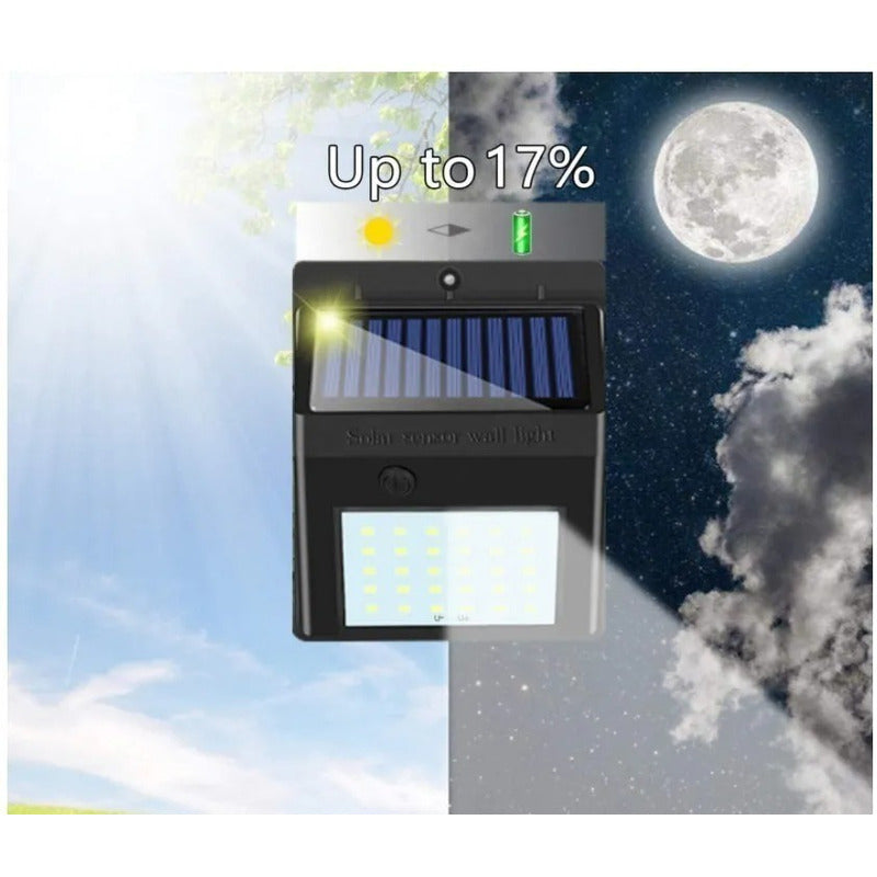 Aplique Solar 30 Led, Mas Led Q Otros Modelos, Envio Gratis