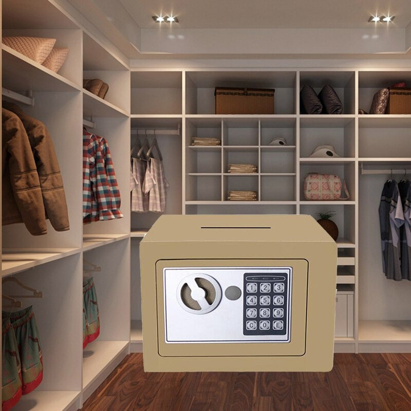 Caja Seguridad Caja Fuerte Digital Para Anclar A La Pared