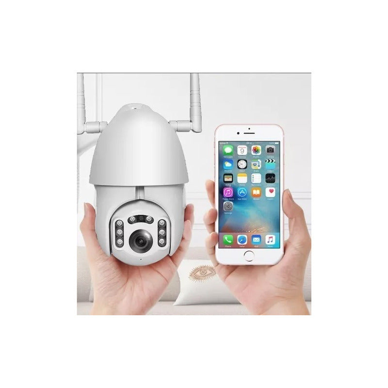 Cámara Ip  Con Movimiento, Infrarrojo Impermeable Wifi Hd X2