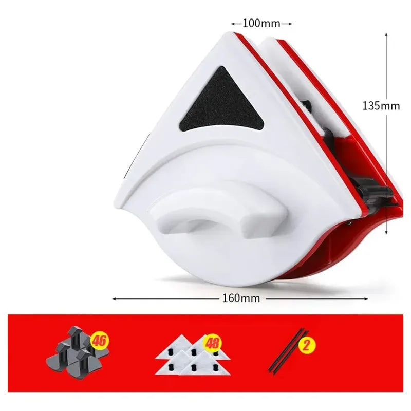 Limpia Vidrios Magnetico Limpiador De Ventanas Hogar