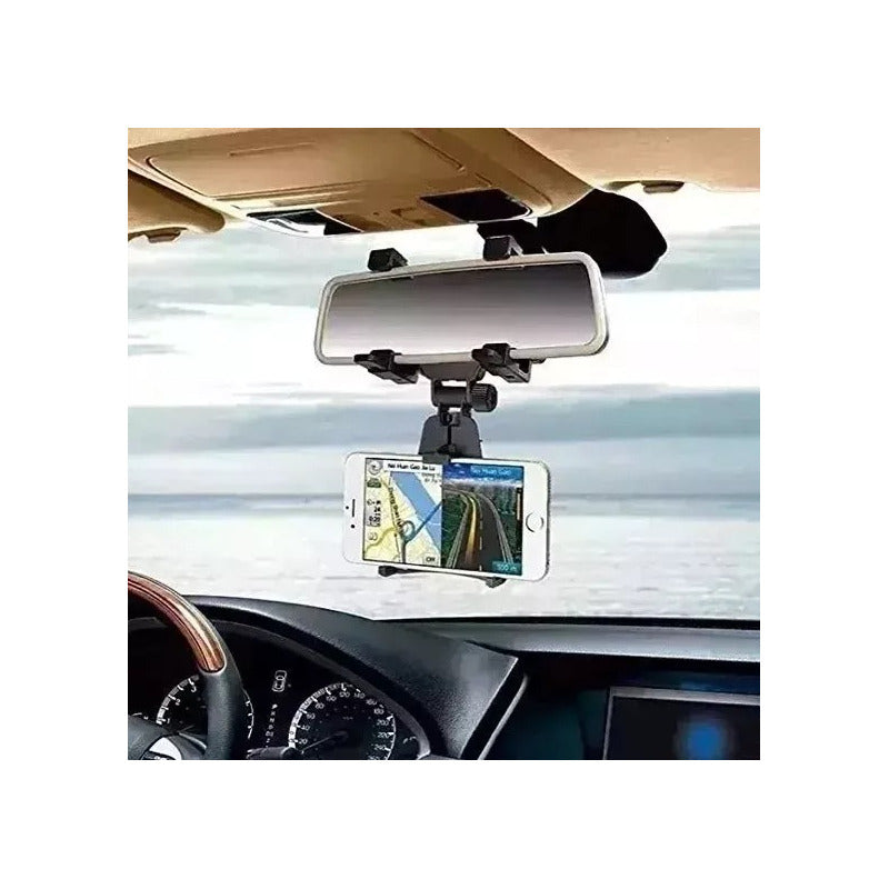 Soporte Para Telefono Celular Auto Carro Base Negro