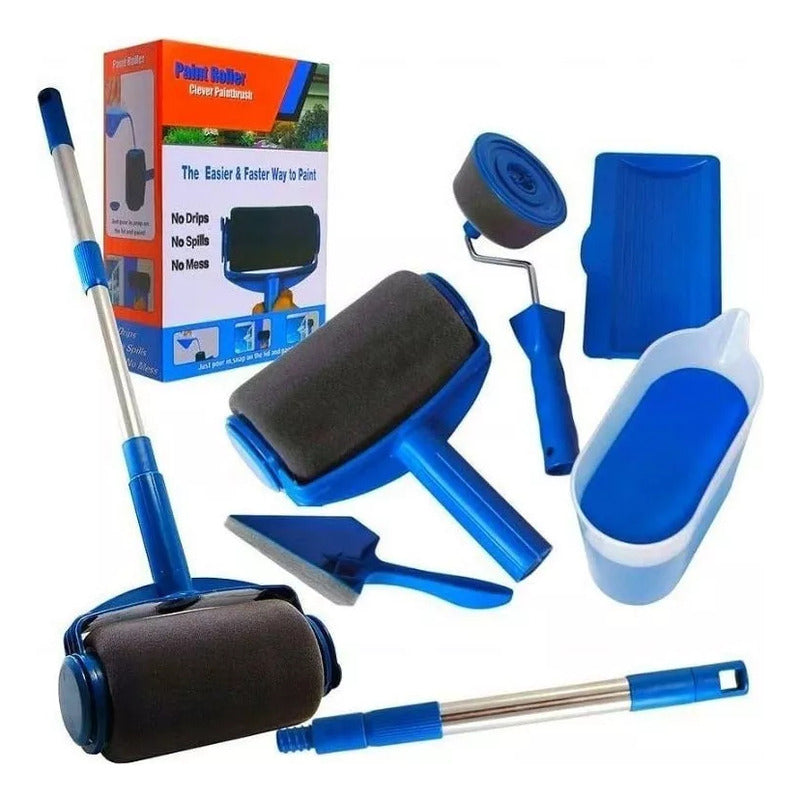 Set Rodillo Antiderrame Recargable Pintar Facil