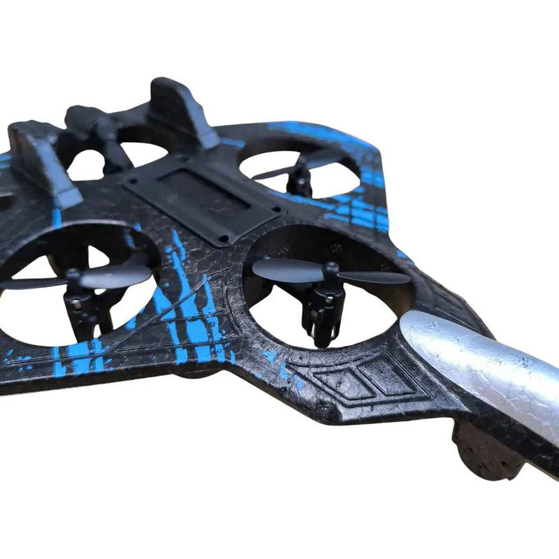 Avión Dron A Control Remoto Juguete Rc Plane Dron  Azul