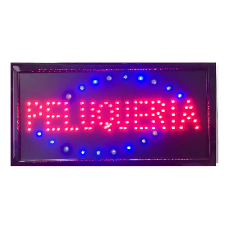 Letrero Led Signs Luminoso Aviso - Abierto