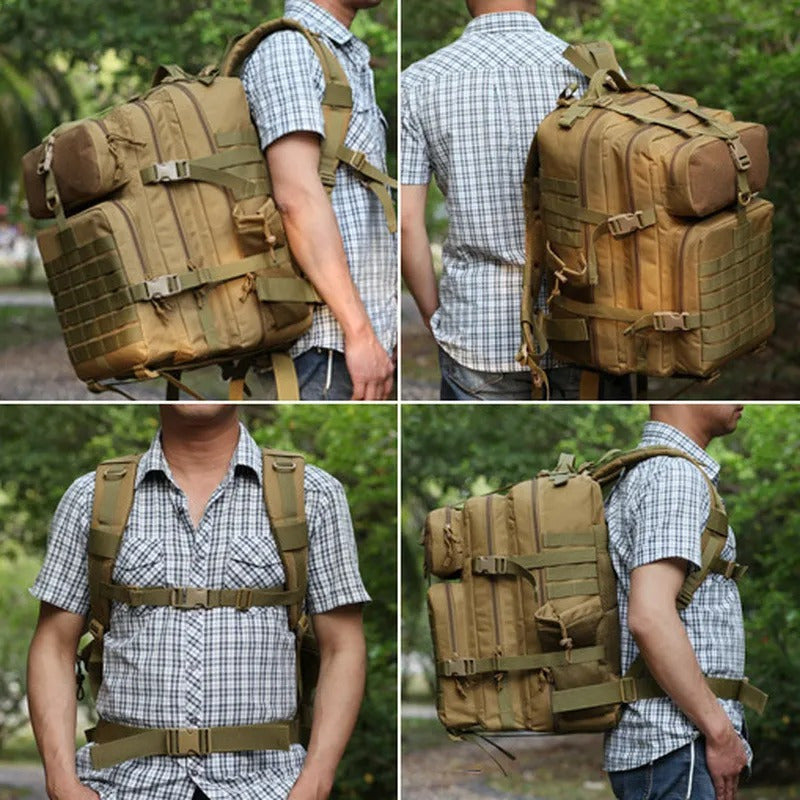Mochila Táctica Militar Genérica Bolso 35l Trekking Outdoor