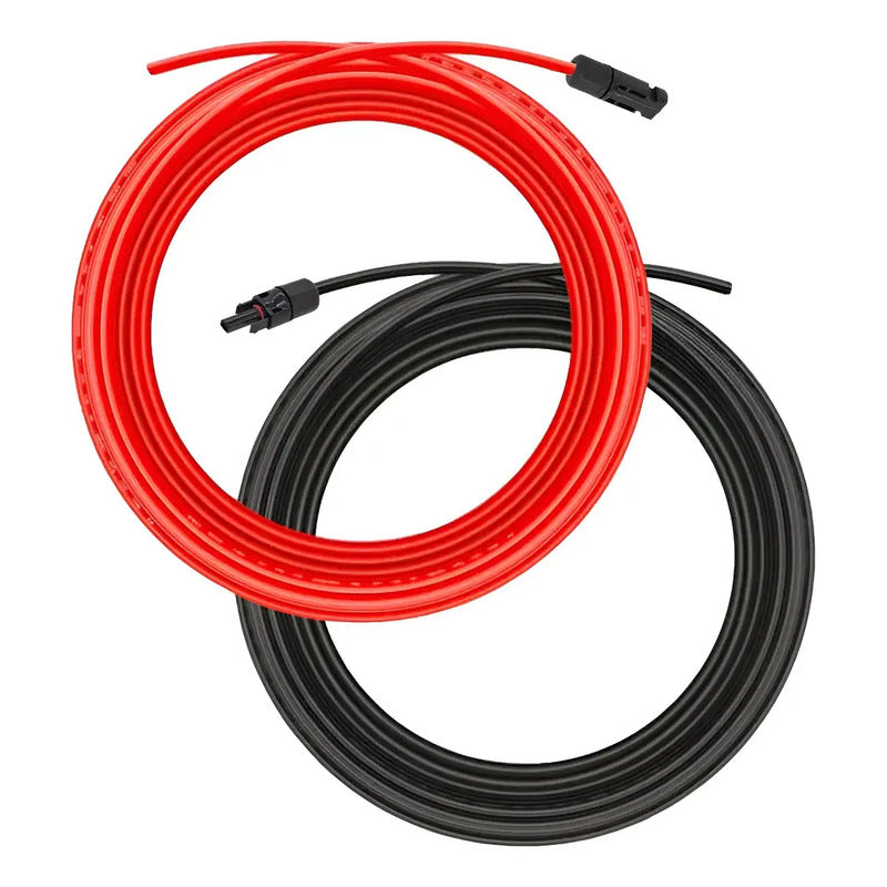 Cable Fotovoltaico Tecnohogar 10m 4mm2 Rollo Negro Negro