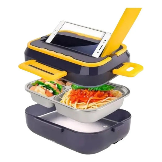 Lonchera Eléctrica Portátil Fiambrera Calentador De Comida Agua