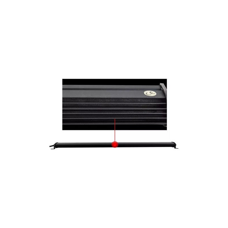 Barra De Luz Led De Fila Única De 25 Pulgadas Y 24 Leds