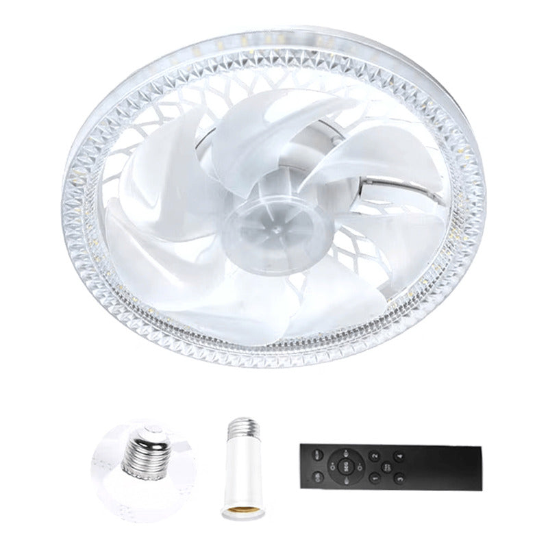 Ventilador Para Techo Con Luz Led Y Control Remoto