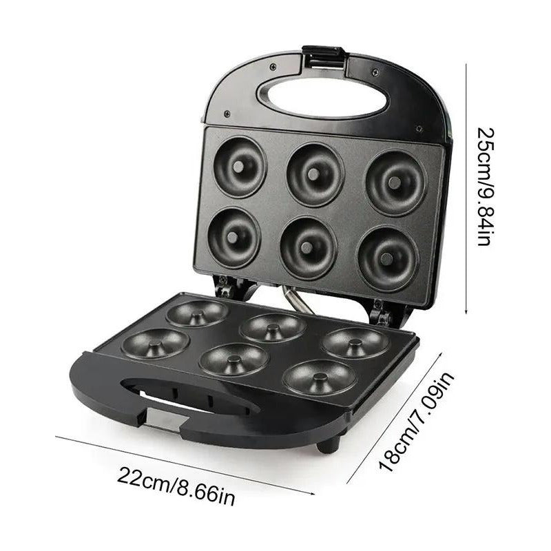Maquina Para Donas Donuts Maker Antiadherente Negro