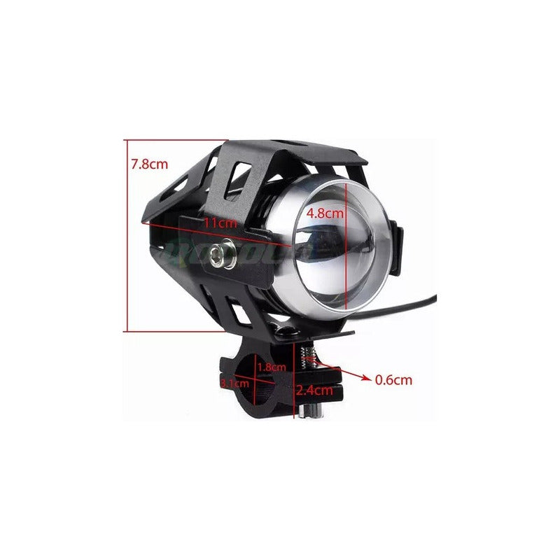 X2 Foco Led Para Moto Neblinero Led Universal