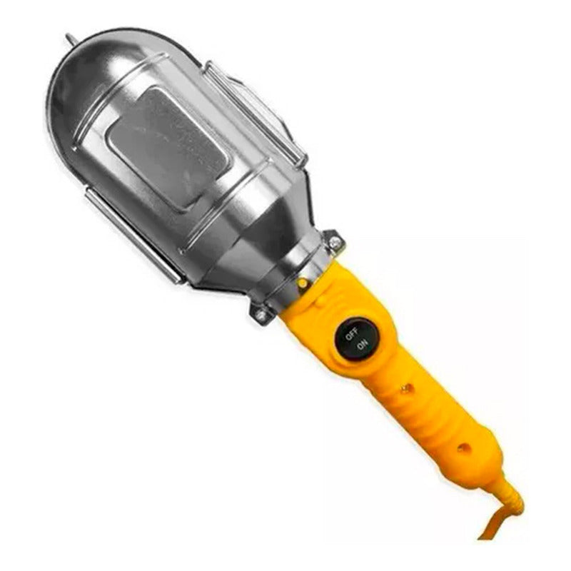 Lámpara Portátil Mecánico Extensión + Interruptor 10 Metros