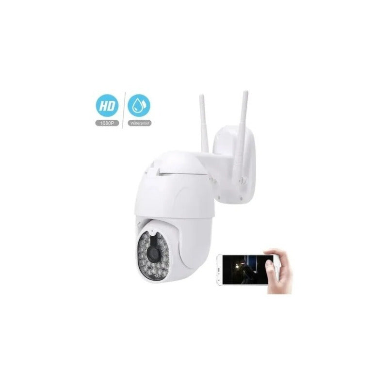 Cámara Ip Con Movimiento, Infrarrojo Impermeable Wifi Hd