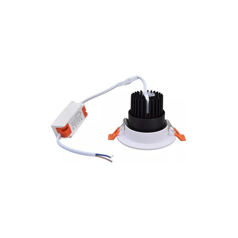 Foco Led Empotrable 9.5 Cm 7w, 630 Lm, Regulable, Embutido