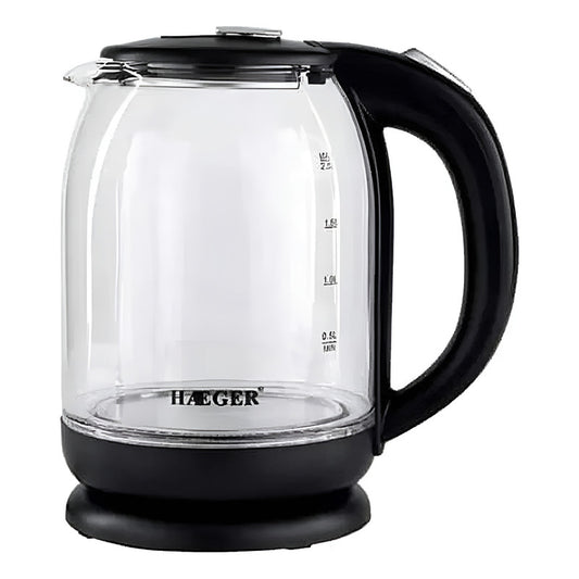 Hervidor Electrico Tetera Agua Caliente Calentador Te Cafe Trasnparente