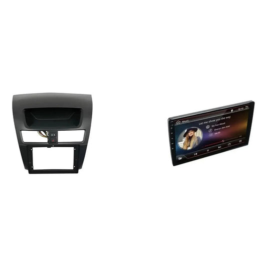 Kit Mazda: Bisel Radio Pantalla Bt-50 2013-2021 Negro + Pantalla Táctil 9'' Gps/wifi/radio