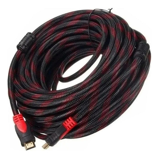 Cable Hdmi 15 Metros Mts Full Hd Blindado Y Enmallado