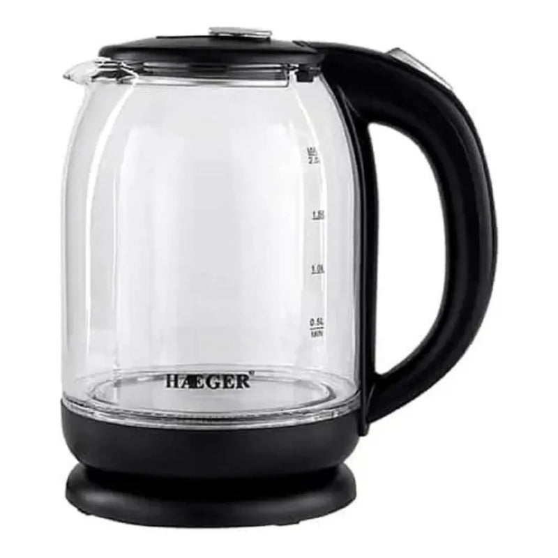 Hervidor Electrico Tetera Agua Caliente Calentador Te Cafe Trasnparente