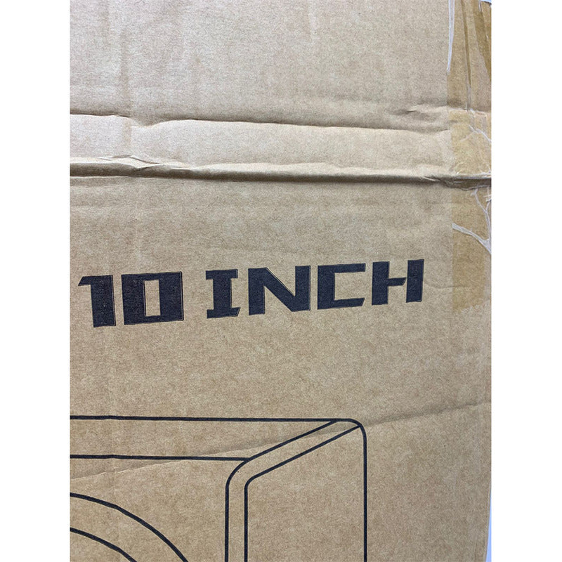 Subwoofer Doble Amplificado 10 Pulgadas Raistar Negro