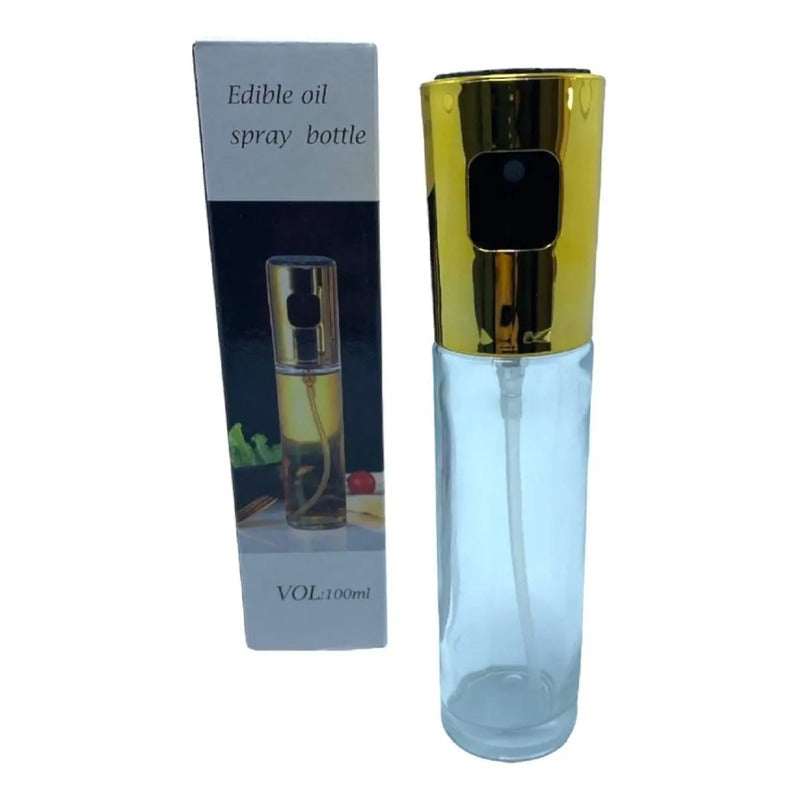 Aceitero De Vidrio Spray Atomizador Aceite 100 Ml