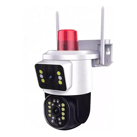 Cámara Doble Visión Wifi Exterior Motorizada Baliza Emegerc