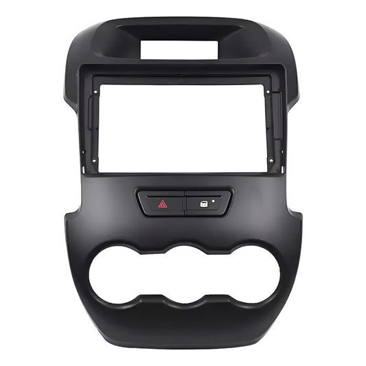 Adaptador Bisel Radio 9pul  Radio Ford Ranger 2011-18 Gris Oscuro