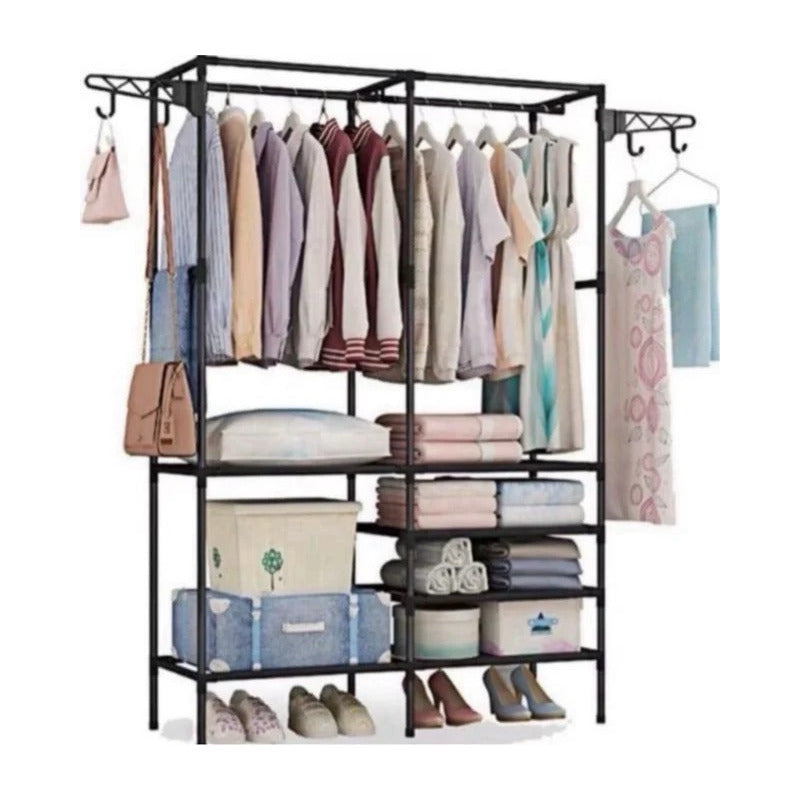 Closet Organizador Perchero Estante Colgador Multifuncional