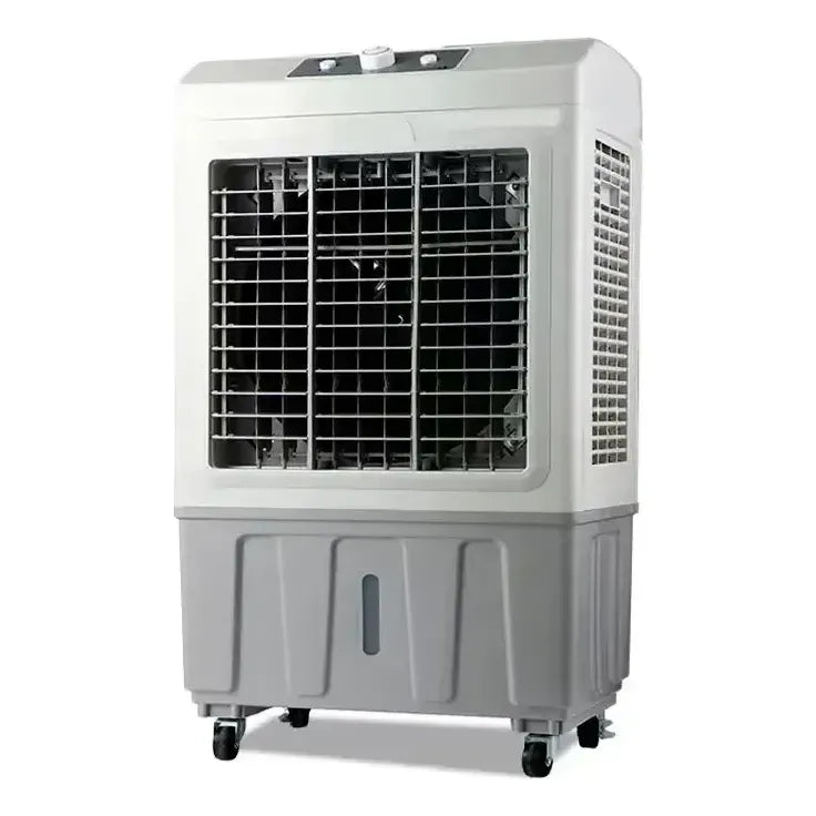 Enfriador Evaporativo Portátil 40l Climatizador Semi Industr Gris