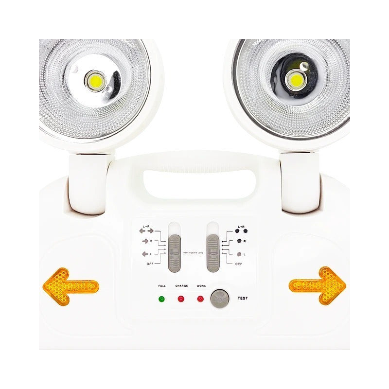 Lámpara De Emergencia Encendido Automatico Ajustable