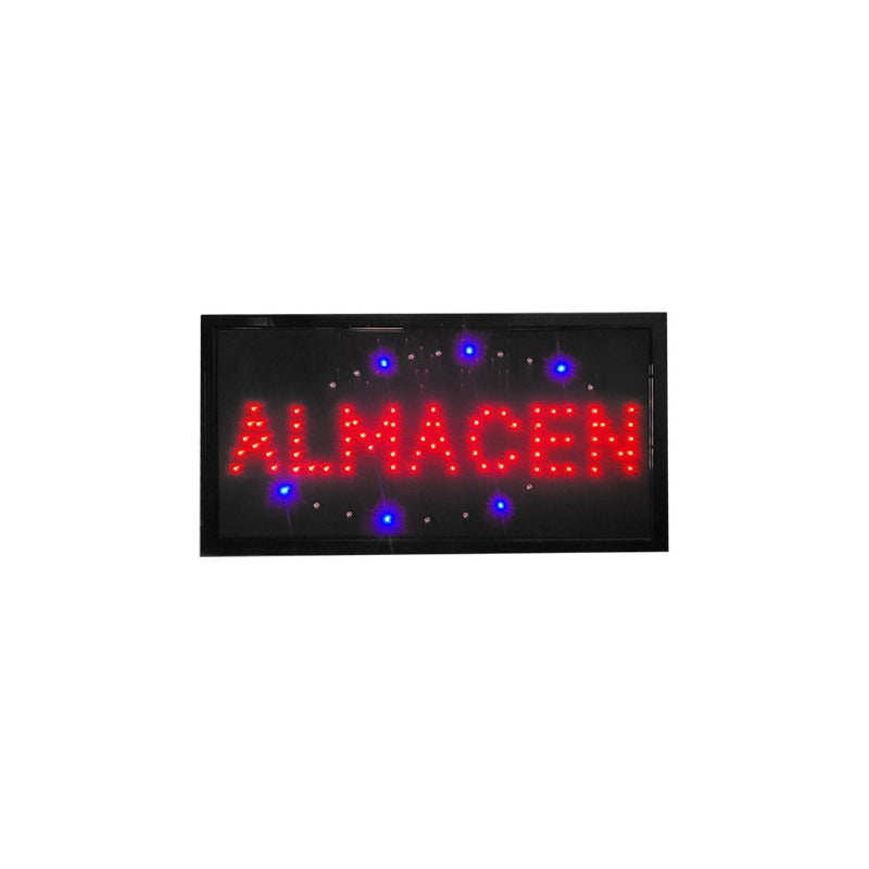 Letrero Led Signs Luminoso Aviso - Abierto