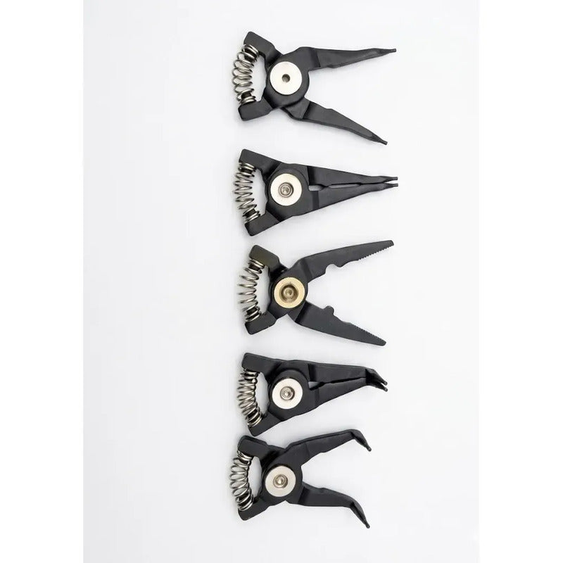 Set De Alicates 5 En 1 Con Estuche Electricista Retenes