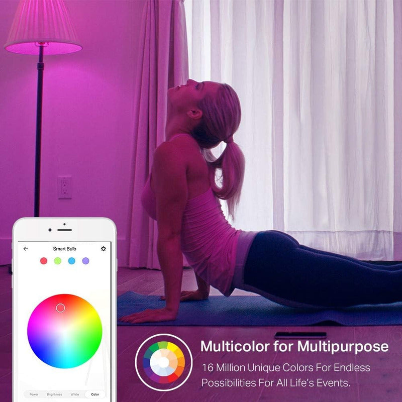 Pack X3 Ampolleta Inteligente Led Wifi Bluetooth App Rgb Rgb