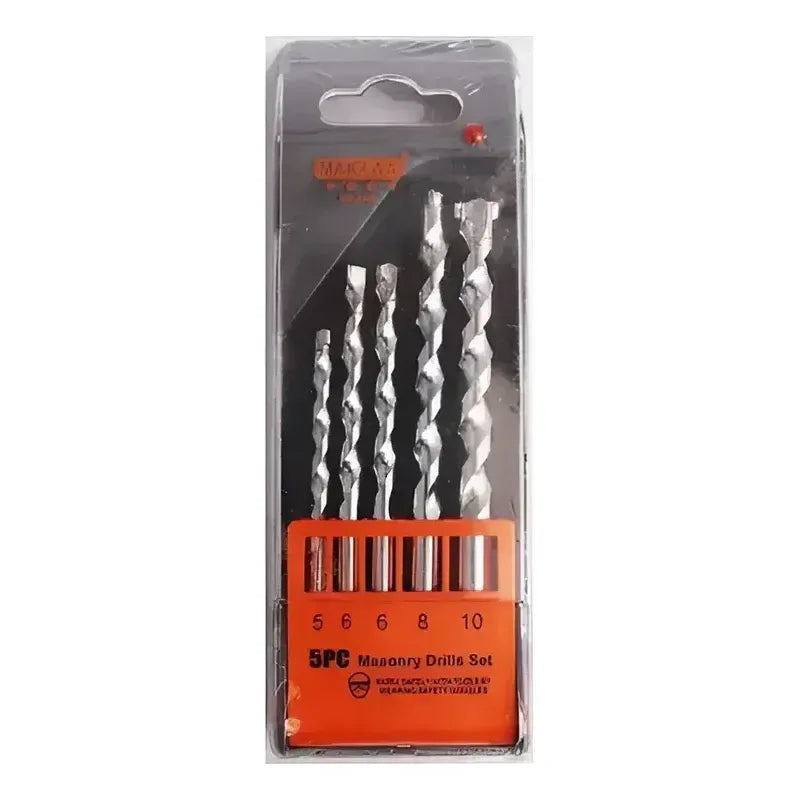 Set 10 Pcs Brocas Para Concreto Taladro Rotomartillo