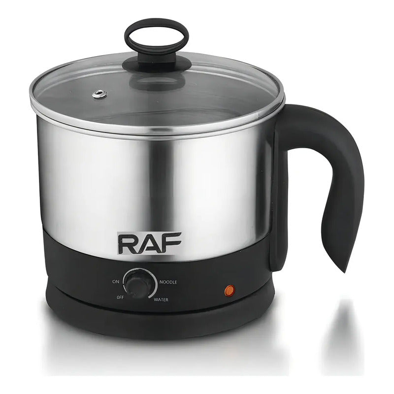 Olla Eléctrica Para Pasta Fideos Filetes Agua Raf R.5476 Plateado 50 Hz X 60 Hz