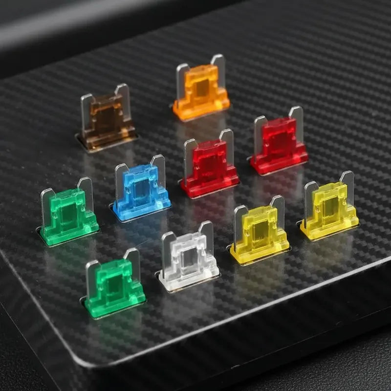 Set X10 Micro Fusibles Para Auto Camion 12/24 V Mini 5a-30a