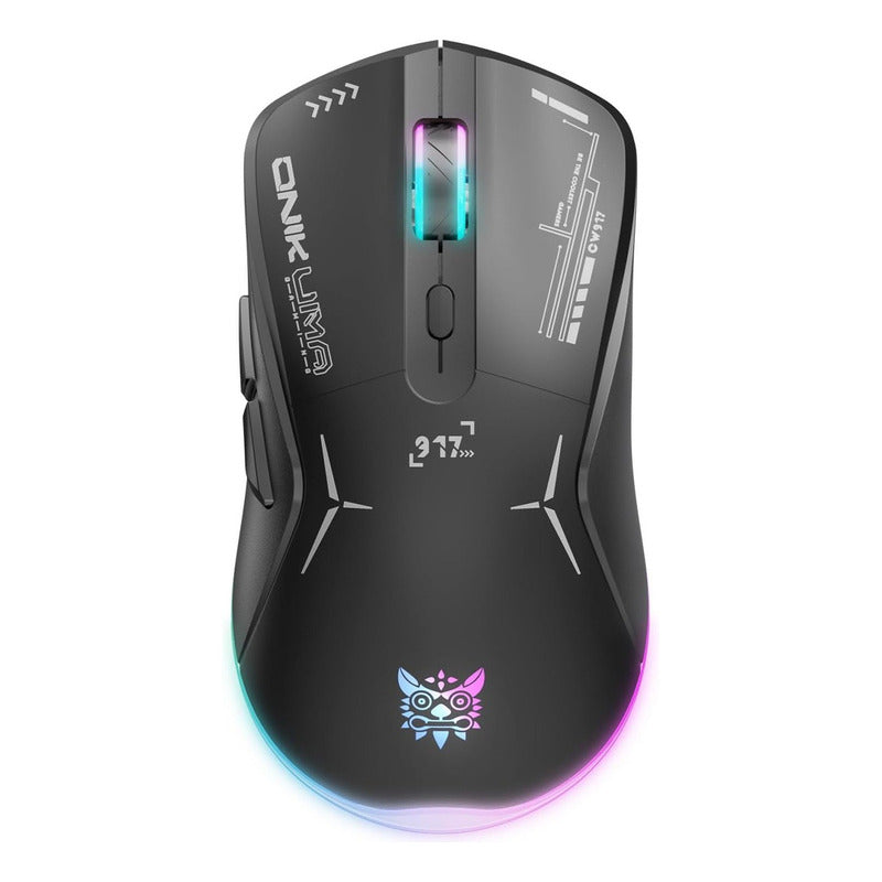 Mouse Gamer Inalámbrico Onikuma Cw917 Black Negro