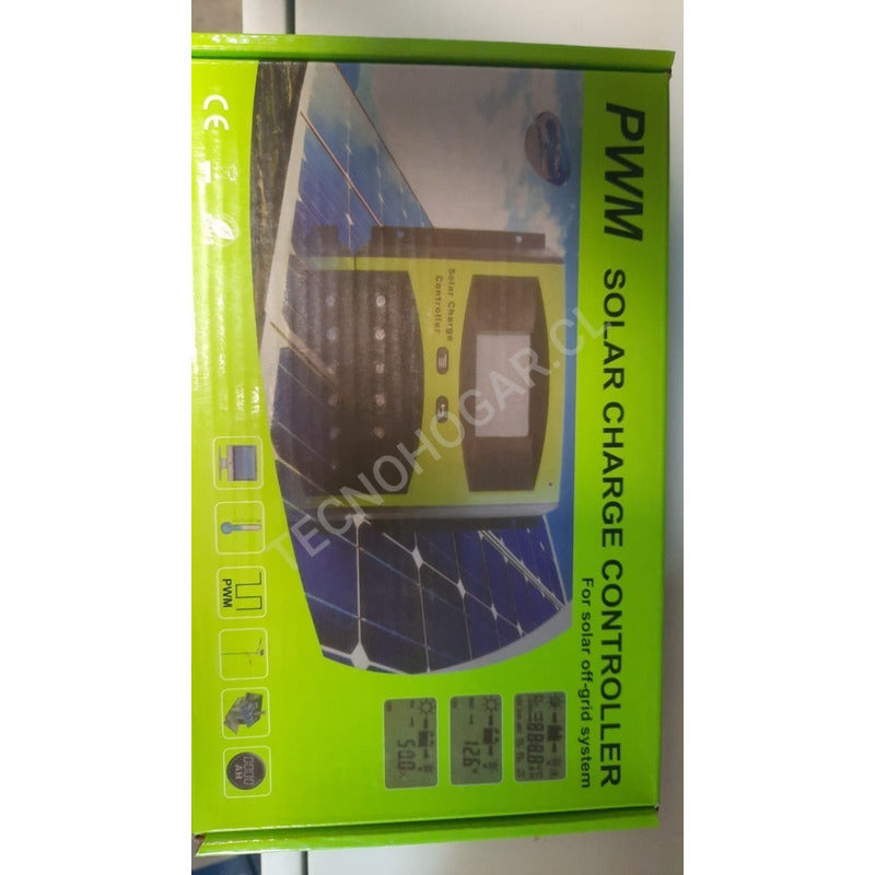 Regulador De Carga Controlador Solar Digital 12v 24v 60a