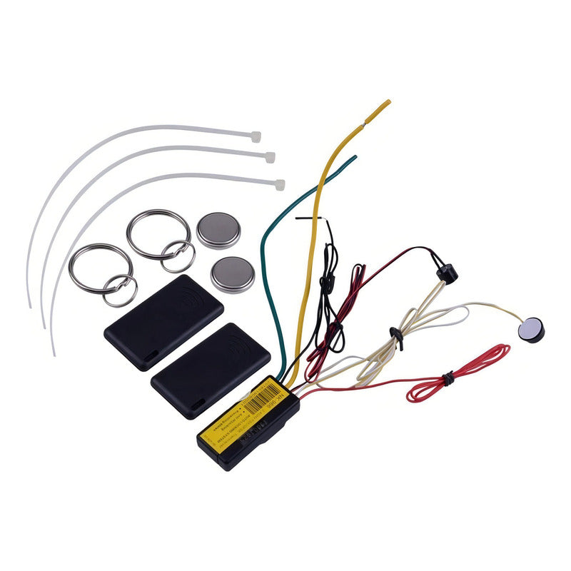 Inmovilizador Para Auto Con Sensor De Presencia, Antirrobo Corta Corriente Y 2 Controles