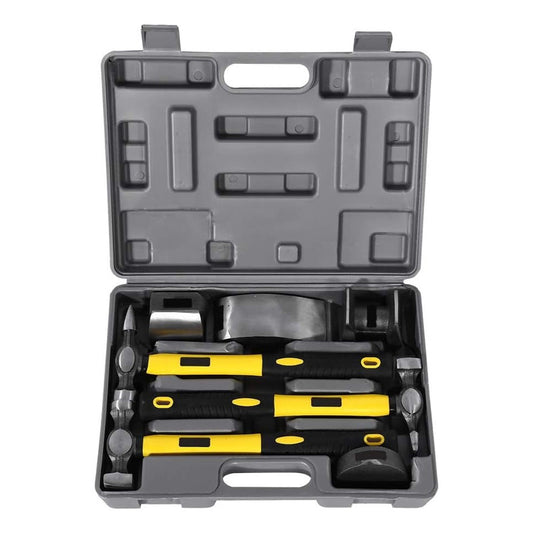Set 3 Martillos Desabolladores Con Maleta Y Accesorios