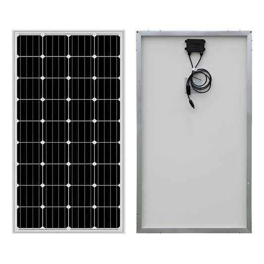 Panel Solar Pack X2  Monocristalino Fotovoltaico 12v 100w