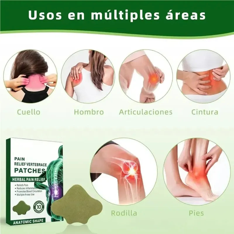Pack X30 Parches AnaLGésicos Alivio Dolor Muscular Articular