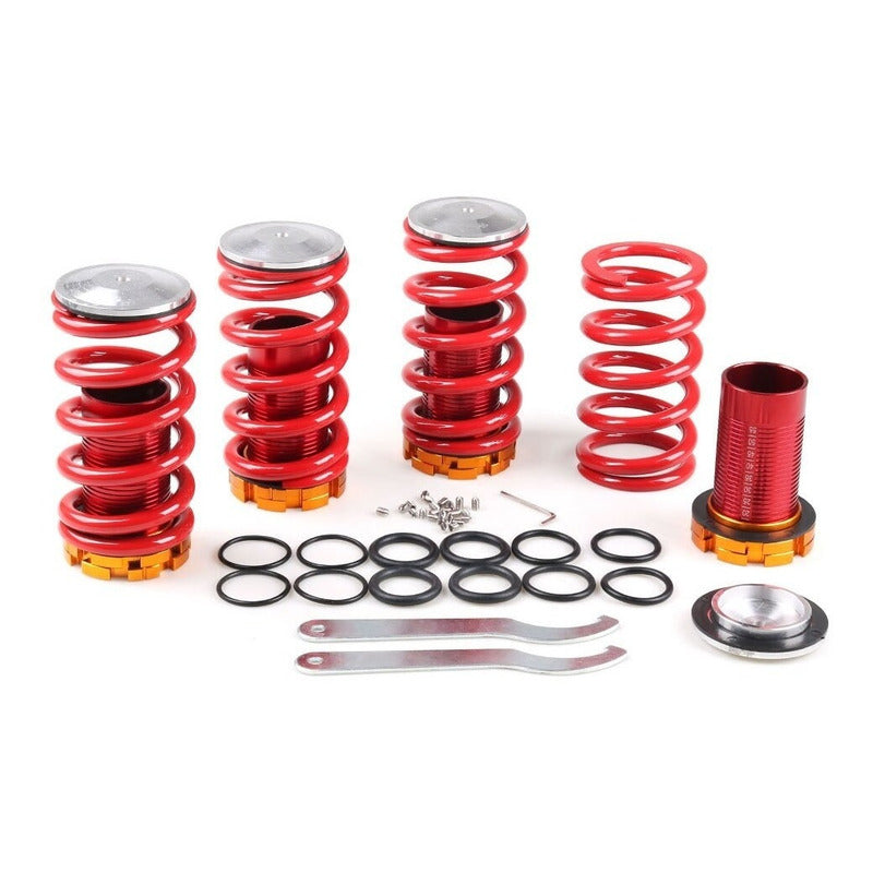 Coilover Universal Auto Suspencion Graduable X4