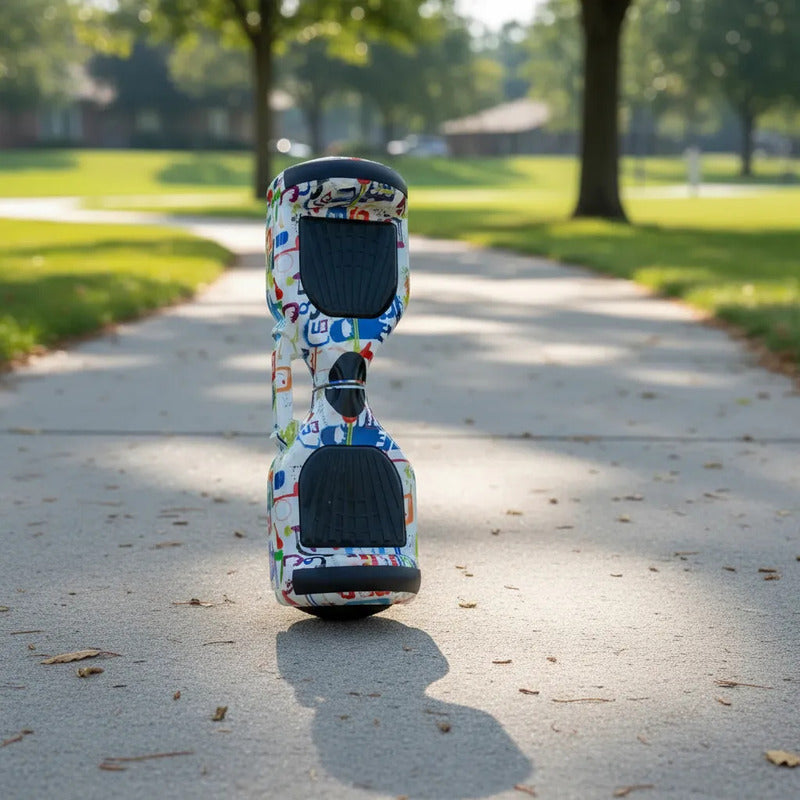 Hoverboard Smart Balance Con Casco Batería Bluetooth Y Luces