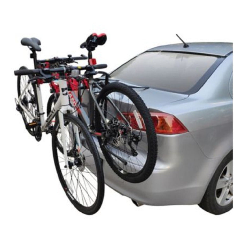 Porta Bicicleta Auto Soporte Con Capacidad Para 3 Bicicletas Negro