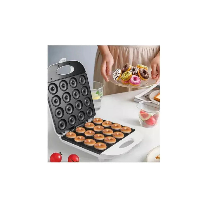 Maquina Para Donas Mini Antiadherente Resposteria Negro
